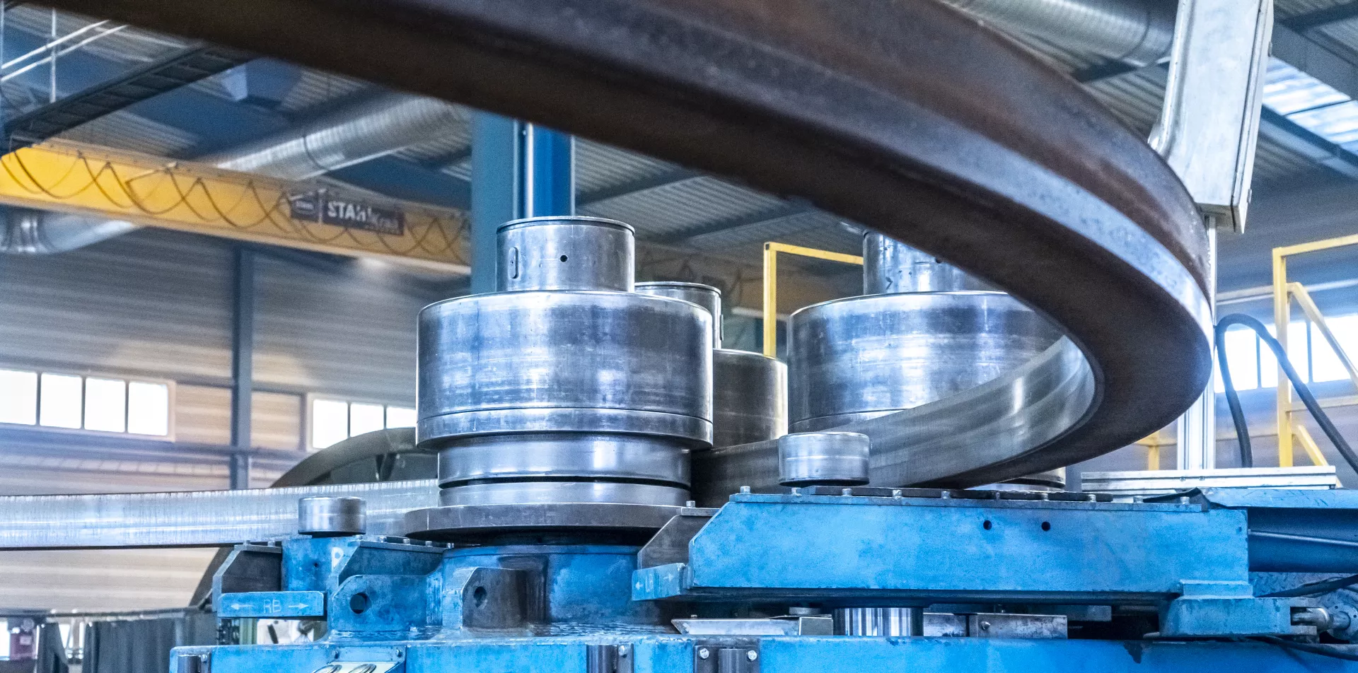 3-Walzen-Profilbiegemaschine